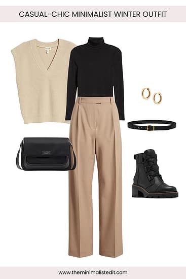 Minimalist winter outfits online
